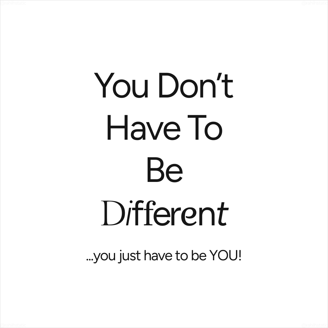 Be YOU