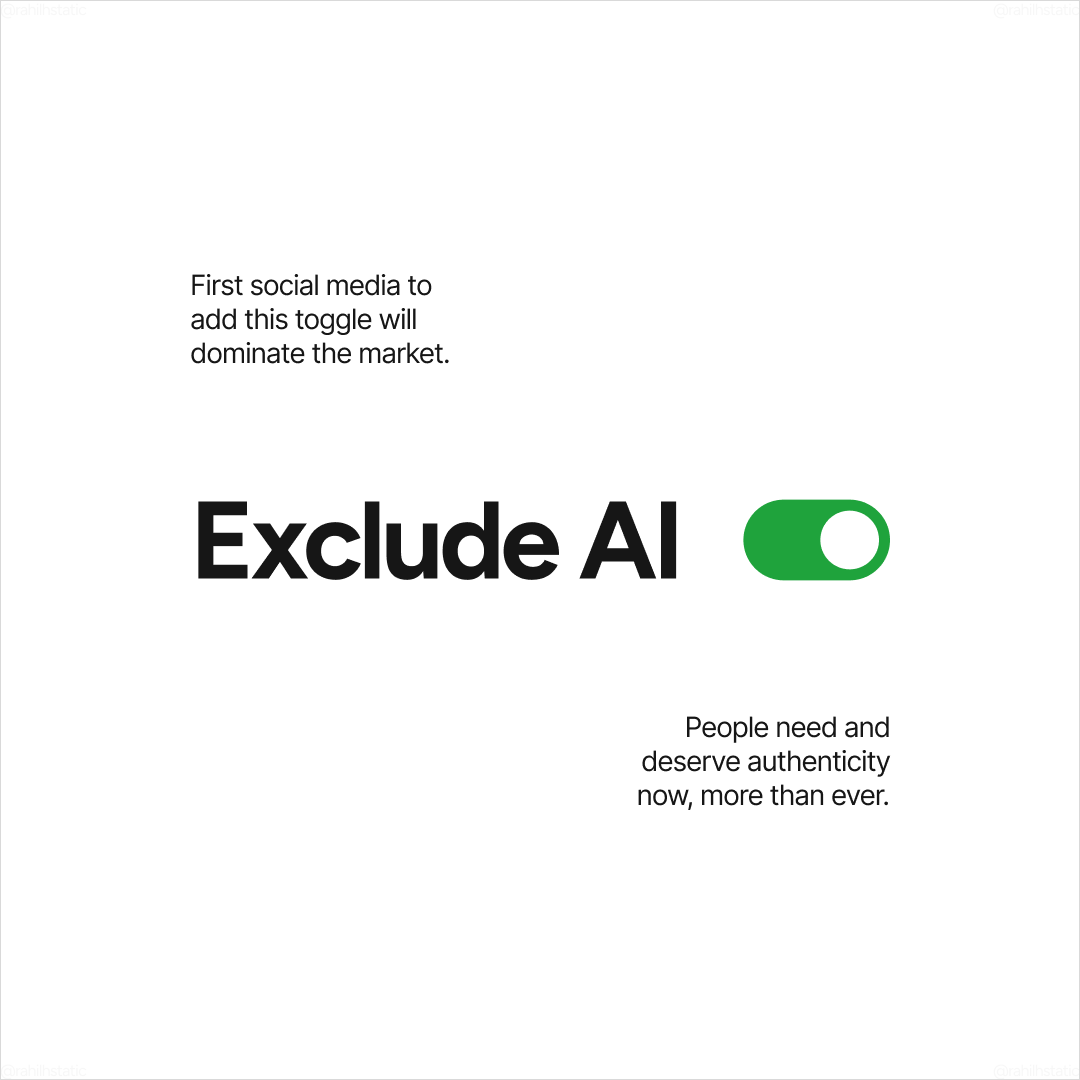 Exclude AI